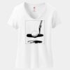 Women's Perfect T Cotton V Neck T Shirt Thumbnail