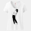 Women's Perfect T Cotton V Neck T Shirt Thumbnail