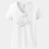 Women's Perfect T Cotton V Neck T Shirt Thumbnail