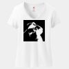 Women's Perfect T Cotton V Neck T Shirt Thumbnail
