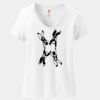 Women's Perfect T Cotton V Neck T Shirt Thumbnail