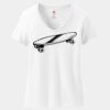 Women's Perfect T Cotton V Neck T Shirt Thumbnail
