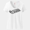 Women's Perfect T Cotton V Neck T Shirt Thumbnail