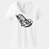Women's Perfect T Cotton V Neck T Shirt Thumbnail