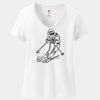 Women's Perfect T Cotton V Neck T Shirt Thumbnail
