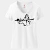 Women's Perfect T Cotton V Neck T Shirt Thumbnail