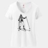 Women's Perfect T Cotton V Neck T Shirt Thumbnail