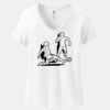 Women's Perfect T Cotton V Neck T Shirt Thumbnail