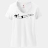 Women's Perfect T Cotton V Neck T Shirt Thumbnail
