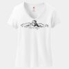Women's Perfect T Cotton V Neck T Shirt Thumbnail
