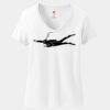 Women's Perfect T Cotton V Neck T Shirt Thumbnail