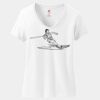 Women's Perfect T Cotton V Neck T Shirt Thumbnail
