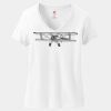 Women's Perfect T Cotton V Neck T Shirt Thumbnail