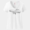 Women's Perfect T Cotton V Neck T Shirt Thumbnail