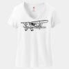 Women's Perfect T Cotton V Neck T Shirt Thumbnail