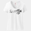Women's Perfect T Cotton V Neck T Shirt Thumbnail