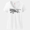 Women's Perfect T Cotton V Neck T Shirt Thumbnail