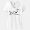 Women's Perfect T Cotton V Neck T Shirt Thumbnail