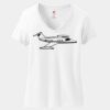 Women's Perfect T Cotton V Neck T Shirt Thumbnail