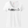 Women's Perfect T Cotton V Neck T Shirt Thumbnail