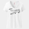 Women's Perfect T Cotton V Neck T Shirt Thumbnail