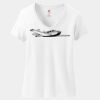 Women's Perfect T Cotton V Neck T Shirt Thumbnail