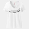 Women's Perfect T Cotton V Neck T Shirt Thumbnail