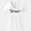 Women's Perfect T Cotton V Neck T Shirt Thumbnail