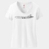 Women's Perfect T Cotton V Neck T Shirt Thumbnail