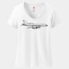 Women's Perfect T Cotton V Neck T Shirt Thumbnail