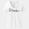 Women's Perfect T Cotton V Neck T Shirt Thumbnail