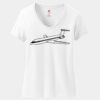 Women's Perfect T Cotton V Neck T Shirt Thumbnail