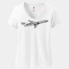 Women's Perfect T Cotton V Neck T Shirt Thumbnail