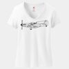 Women's Perfect T Cotton V Neck T Shirt Thumbnail
