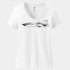 Women's Perfect T Cotton V Neck T Shirt Thumbnail