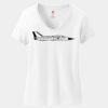 Women's Perfect T Cotton V Neck T Shirt Thumbnail