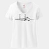 Women's Perfect T Cotton V Neck T Shirt Thumbnail