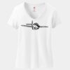 Women's Perfect T Cotton V Neck T Shirt Thumbnail