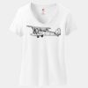 Women's Perfect T Cotton V Neck T Shirt Thumbnail