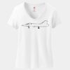 Women's Perfect T Cotton V Neck T Shirt Thumbnail