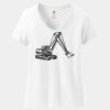 Women's Perfect T Cotton V Neck T Shirt Thumbnail
