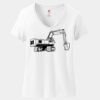 Women's Perfect T Cotton V Neck T Shirt Thumbnail