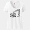 Women's Perfect T Cotton V Neck T Shirt Thumbnail