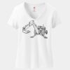 Women's Perfect T Cotton V Neck T Shirt Thumbnail