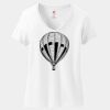 Women's Perfect T Cotton V Neck T Shirt Thumbnail
