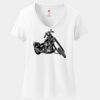 Women's Perfect T Cotton V Neck T Shirt Thumbnail