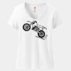 Women's Perfect T Cotton V Neck T Shirt Thumbnail