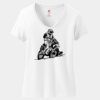Women's Perfect T Cotton V Neck T Shirt Thumbnail