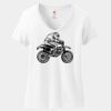 Women's Perfect T Cotton V Neck T Shirt Thumbnail