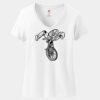 Women's Perfect T Cotton V Neck T Shirt Thumbnail